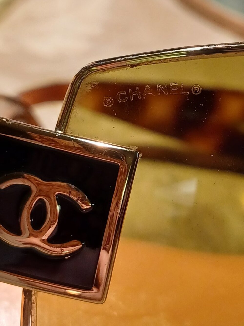 CHANEL VINTAGE ITALY - Chanel 4114c 125/73 110 Classic Rimless - Picture 6 of 12